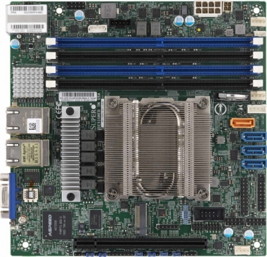Mini-ITX w/ AMD EPYC 3151 SoC,4C/8T,TDP 45W,2.7-2.9GHz